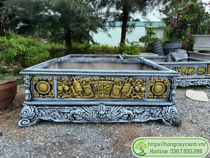 Bán chậu chữ nhật 245x185x90cm